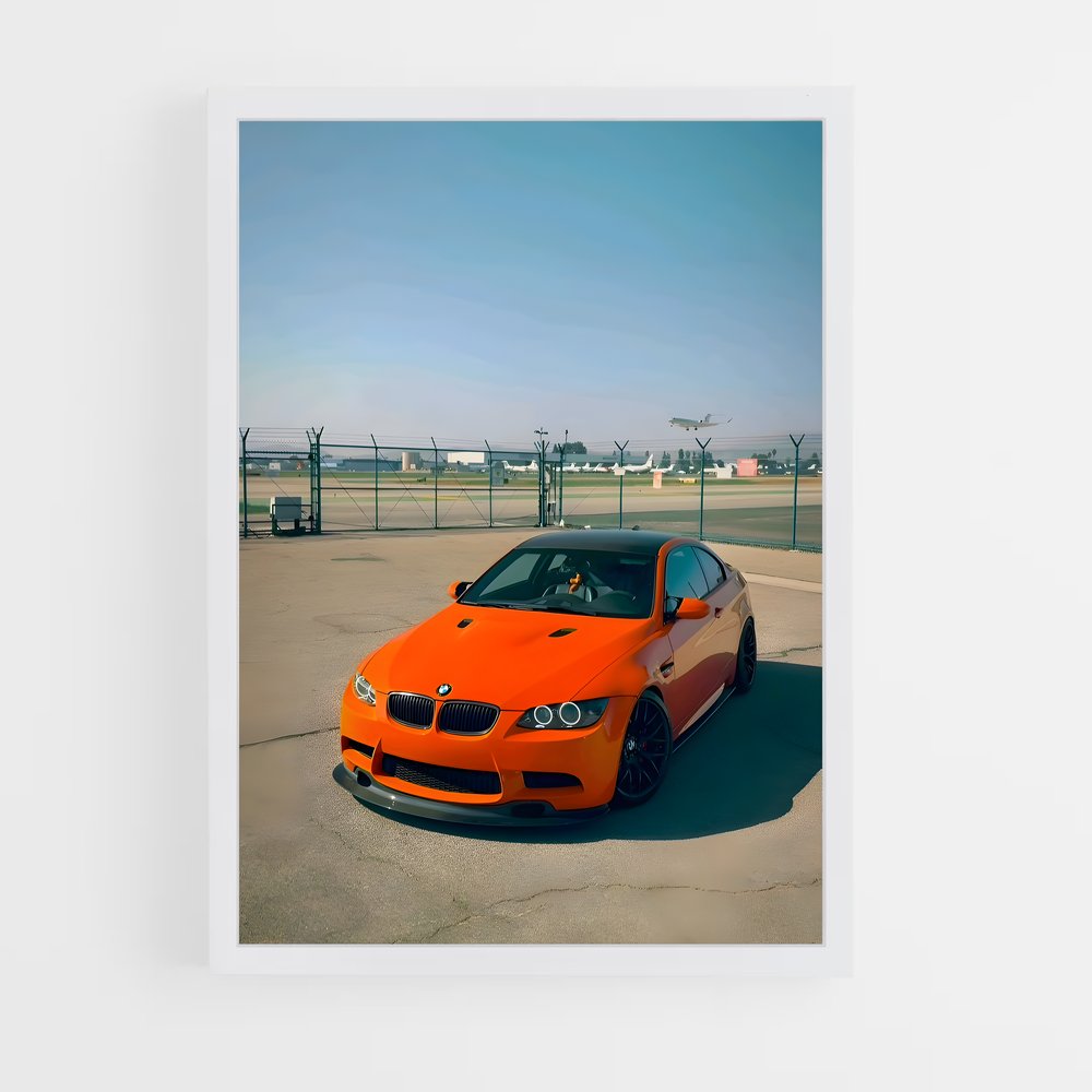 Poster M3 en Stationnement – affiche BMW (vue 3)